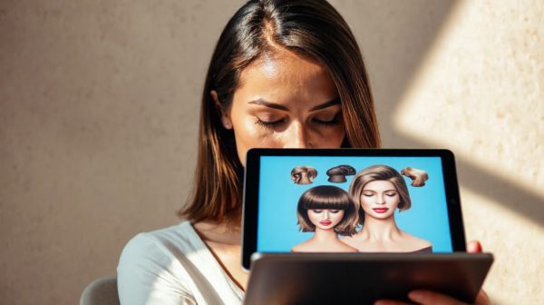 Find your ideal hairstyle using a face shape analyzer